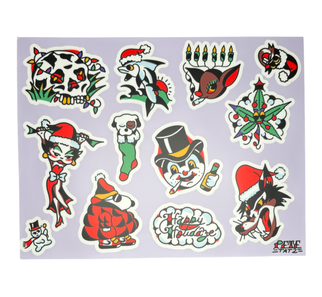 X-Mas Sticker Sheet