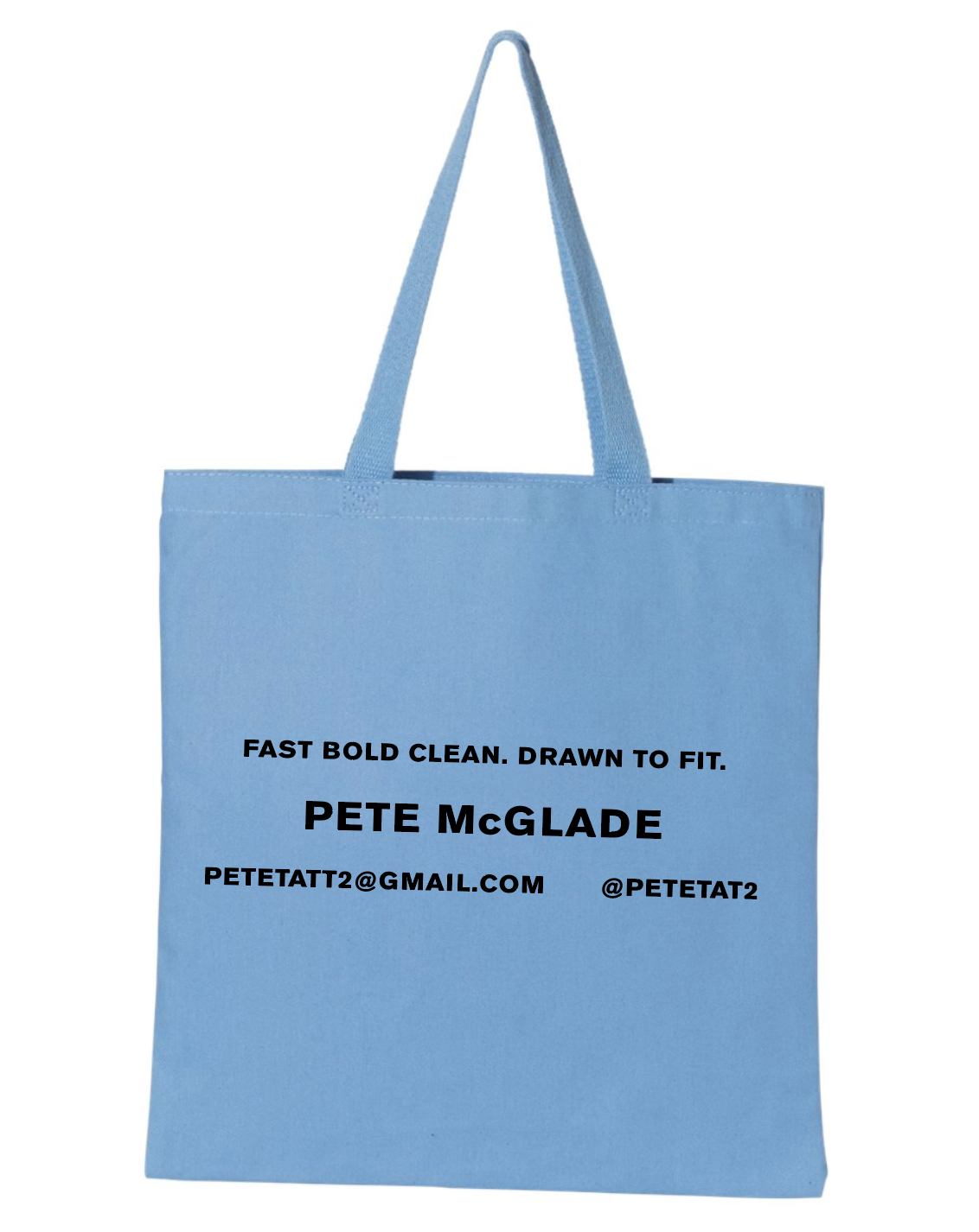 Dice Blue Tote Bag